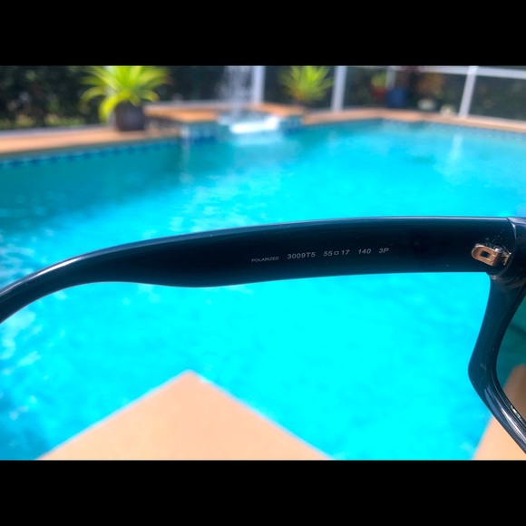 Michael Kors Banff Sunglasses in Black with Brown Gradient Polarized Lens - Picture 10 of 15